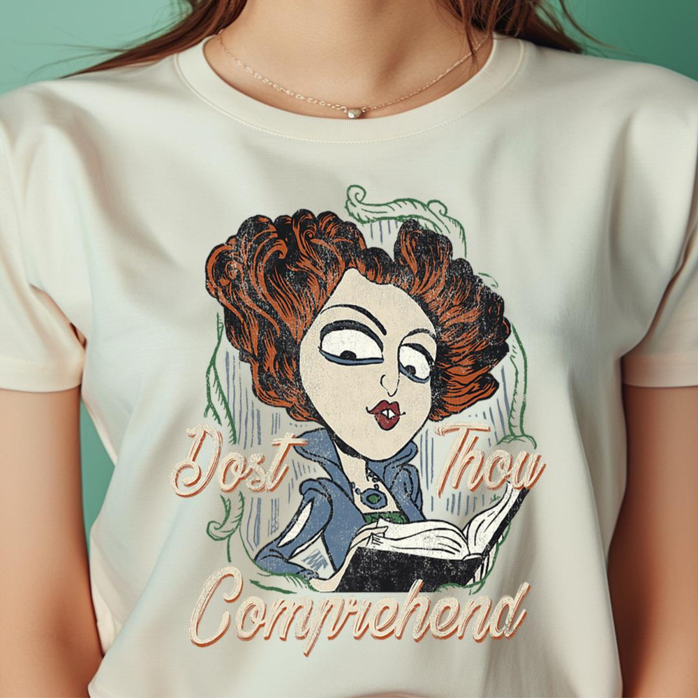 Disney Hocus Pocus Winifred Sanderson Dost Thou Comprehend PNG, Winnie the Pooh PNG, Pooh Bear Digital Png Files.jpg