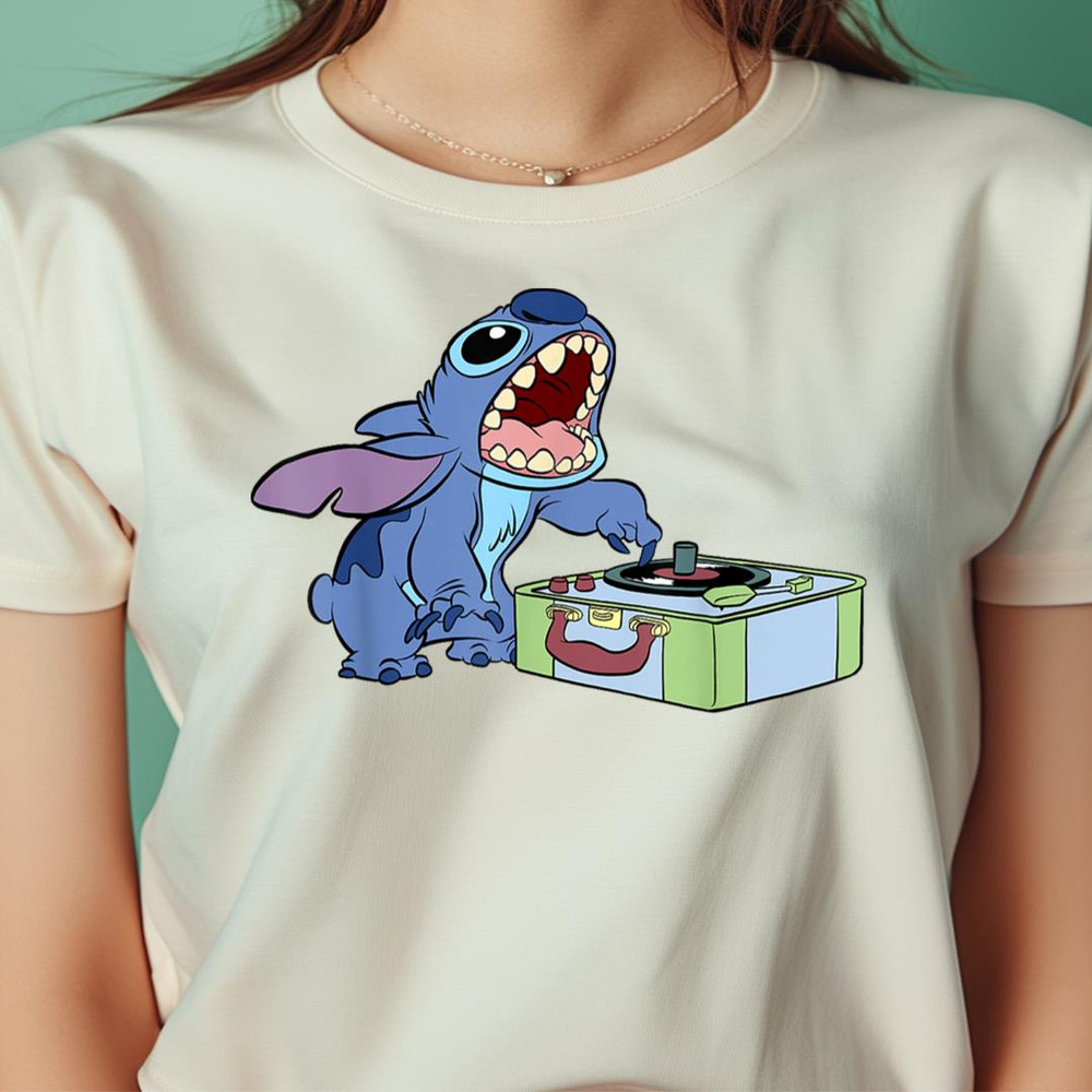 Disney Lilo Stitch Record Player Stitch PNG, Winnie the Pooh PNG, Pooh Bear Digital Png Files.jpg