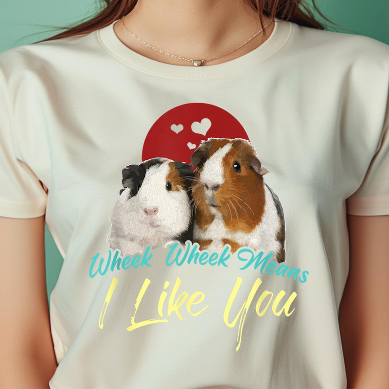 Guinea Pig Wheek Guinea Pig Lover Animal Lover Cavy Love PNG, Peppa Pig PNG, Piggy Digital Png Files.jpg