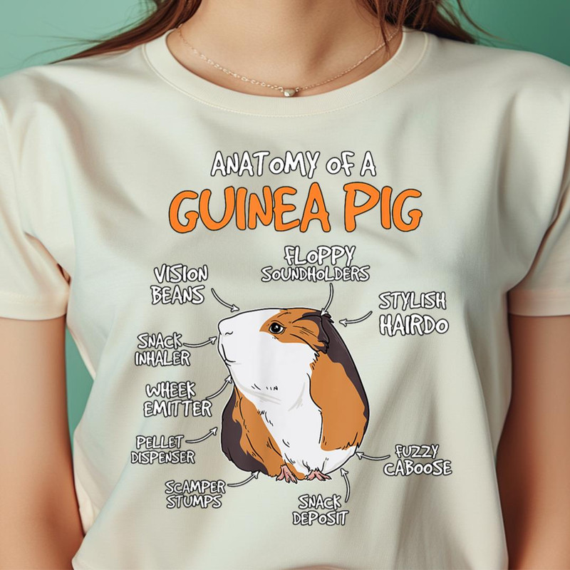 Kids Guinea Pig Gift Cavy Stuff Anatomy Of A Guinea Pig PNG, Peppa Pig PNG, Piggy Digital Png Files.jpg