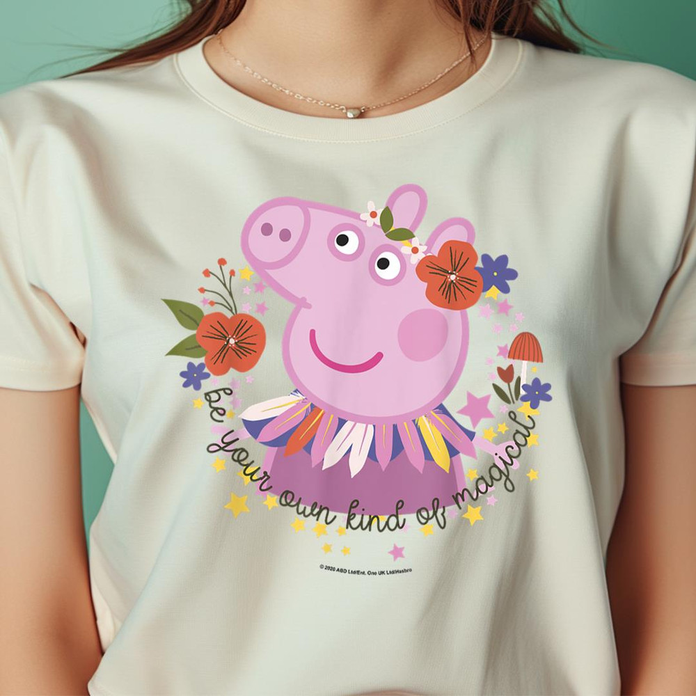 Peppa Pig Magical Portrait PNG, Peppa Pig PNG, Piggy Digital Png Files.jpg