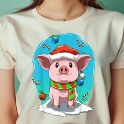 pig christmas pig lover gift santa pig christmas pig owners png, peppa pig png, piggy digital png files