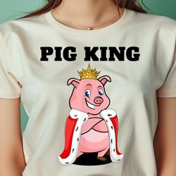 pig king boys pig tshirt mens pig png, peppa pig png, piggy digital png files