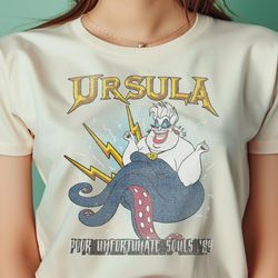 disney little mermaid ursula quote portrait vintage png, the little mermaid png, fantasy digital png files