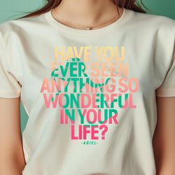 disney the little mermaid ariel movie quote png, the little mermaid png, fantasy digital png files