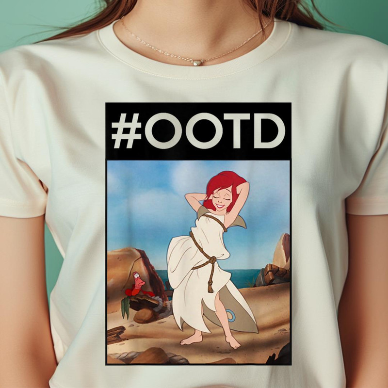 Disney The Little Mermaid Ariel Ootd Poster PNG, The Little Mermaid PNG, Fantasy Digital Png Files.jpg