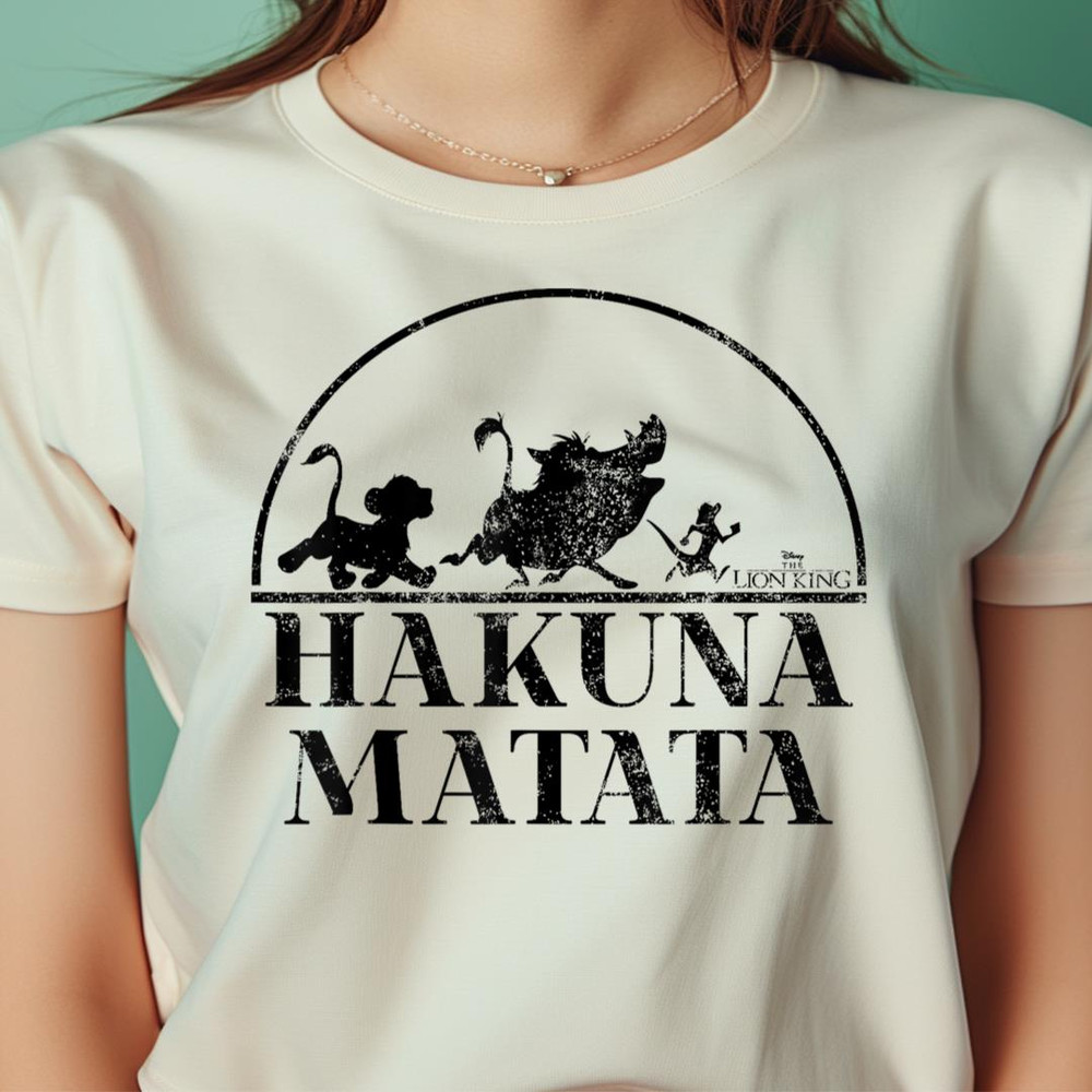 Disney The Lion King Hakuna Matata Simple Text PNG, The Lion King PNG, Lion Face Digital Png Files.jpg