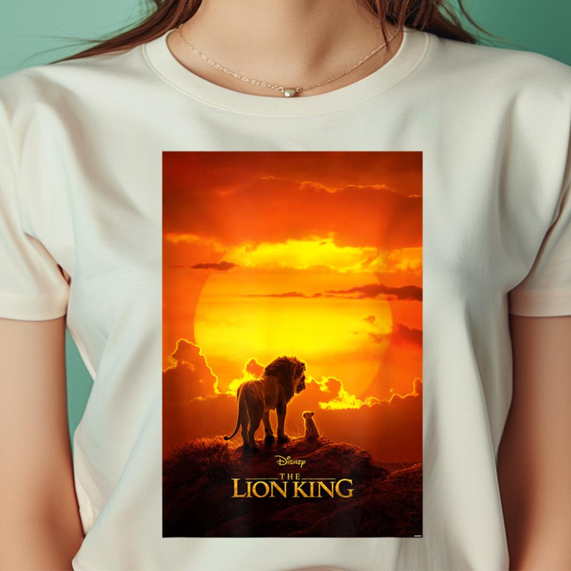 Disney The Lion King Live Action Movie Poster PNG, The Lion King PNG, Lion Face Digital Png Files.jpg