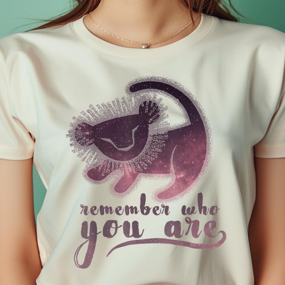 Disney The Lion King Remember Who You Are Simba Painting PNG, The Lion King PNG, Lion Face Digital Png Files.jpg