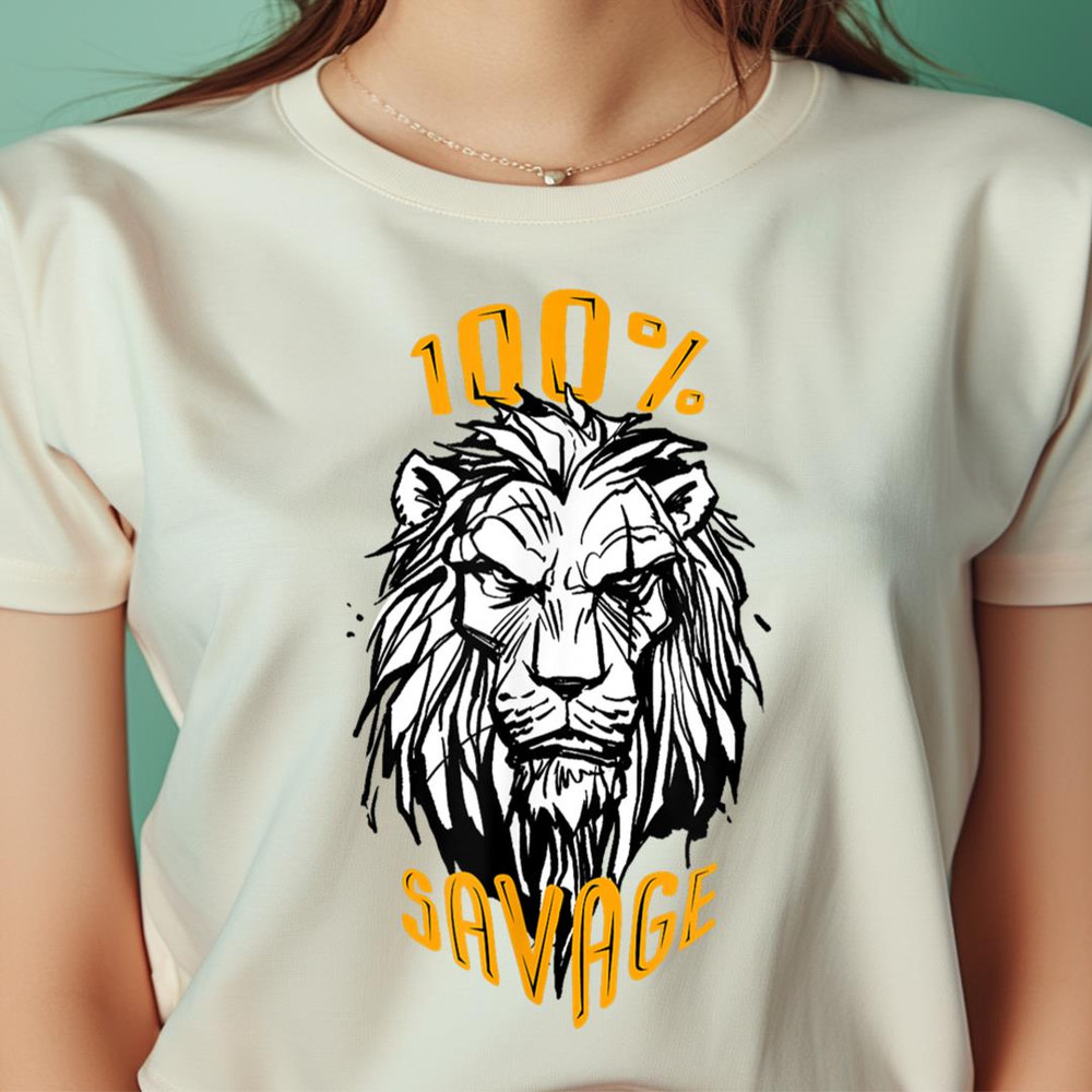 Disney The Lion King Scar 100 Savage Live Action PNG, The Lion King PNG, Lion Face Digital Png Files.jpg