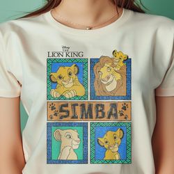 disney the lion king simba family panels png, the lion king png, lion face digital png files