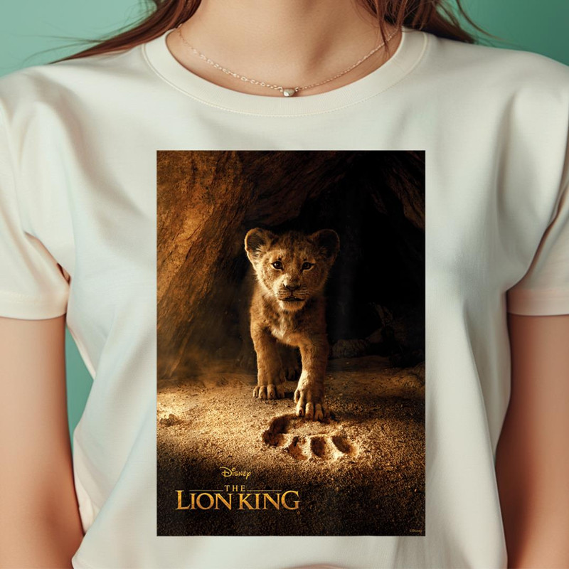 Disney The Lion King Simba Paw Live Action Movie Poster C3 PNG, The Lion King PNG, Lion Face Digital Png Files.jpg