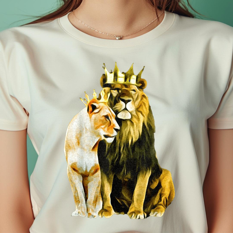 King Lion Crown Queen Lioness Crown PNG, The Lion King PNG, Lion Face Digital Png Files.jpg