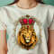 King Lion Wearing Crown - Queen Lion Animal PNG, The Lion King PNG, Lion Face Digital Png Files.jpg