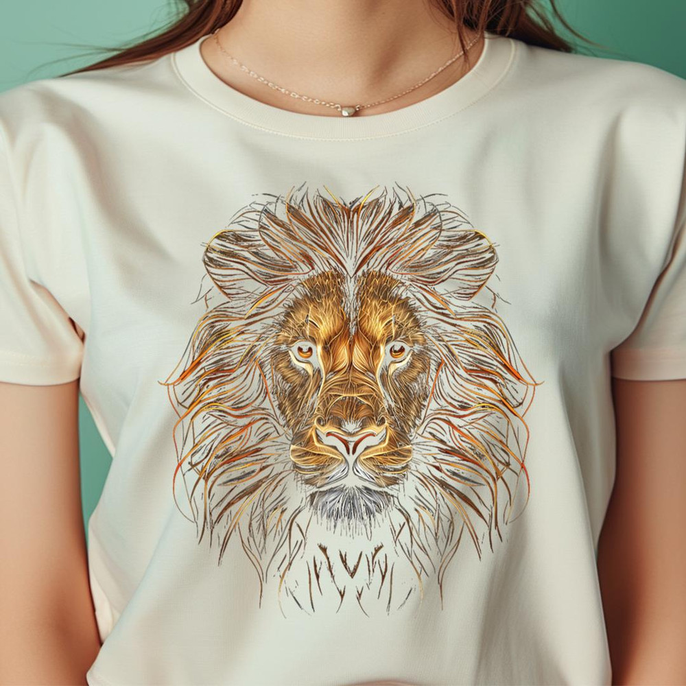 Lion Colorful Lions King Of Animals From Africa PNG, The Lion King PNG, Lion Face Digital Png Files.jpg