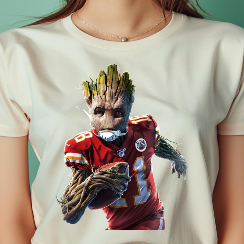 Groot Vs Chiefs Epic Duel For Glory PNG, Groot Vs Chiefs PNG, Gamora Digital Png Files.jpg