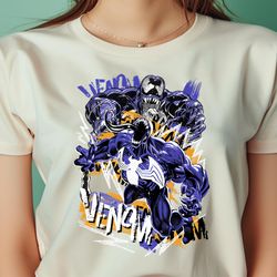 marvel venom retro 90s graffiti collage premium png, venom png, symbiote digital png files