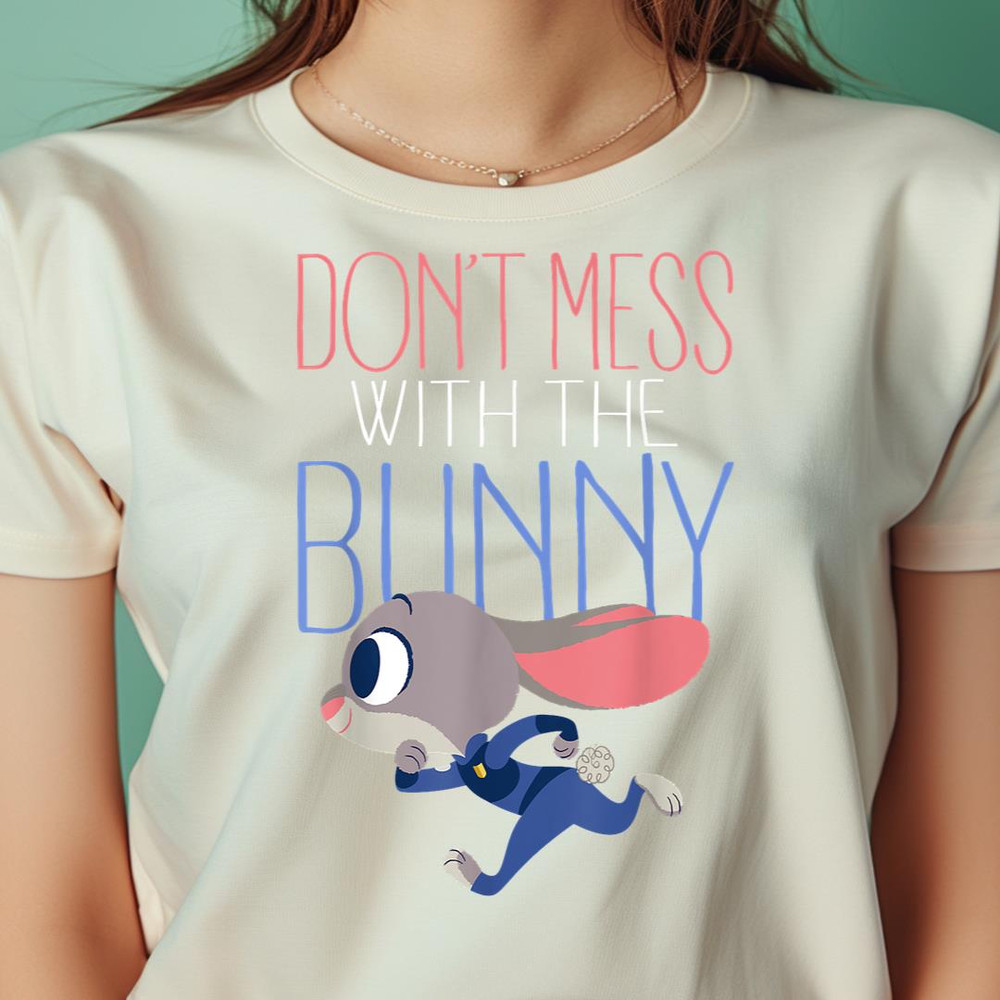 Disney Zootopia Judy Don'T Mess With Her Graphic PNG, Zootopia PNG, Disney Zootopia Animal Digital Png Files.jpg