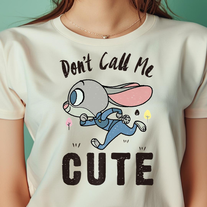 Disney Zootopia Judy Hopps Don'T Call Me Cute Premium PNG, Zootopia PNG, Disney Zootopia Animal Digital Png Files.jpg