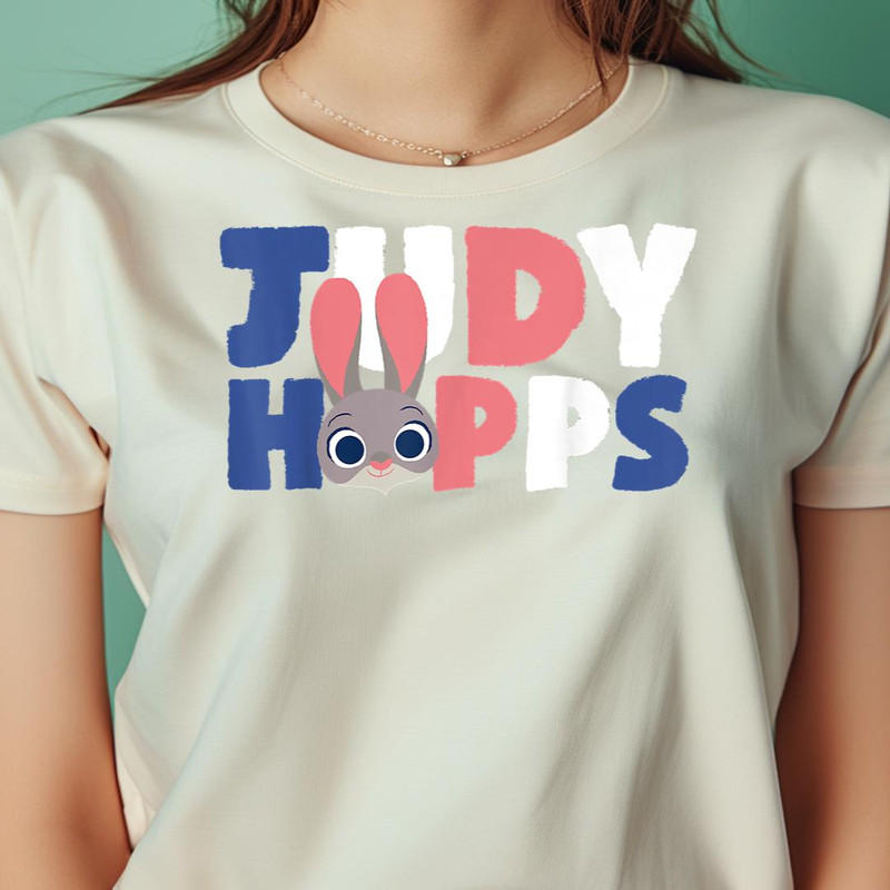 Disney Zootopia Judy Hopps Text Portrait Graphic PNG, Zootopia PNG, Disney Zootopia Animal Digital Png Files.jpg