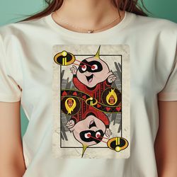 disney pixar incredibles 2 jack-jack hearts playing card png, jack skellington png, halloween digital png files