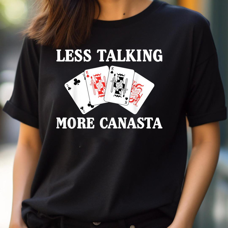 Funny Card Player Less Talking More Canasta PNG, Joker PNG, The Duck Digital Png Files.jpg