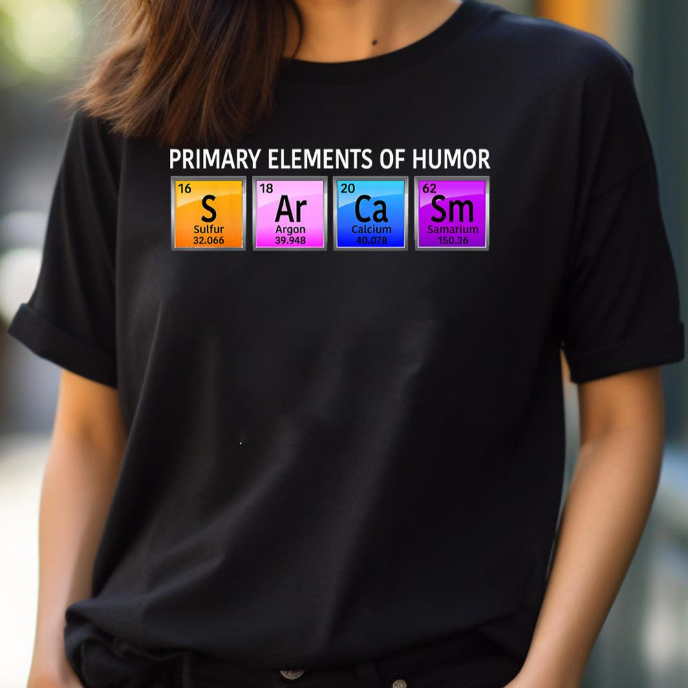 Funny Sarcasm Science S Ar Ca Sm Primary Elements Of Humor PNG, Joker PNG, The Duck Digital Png Files.jpg