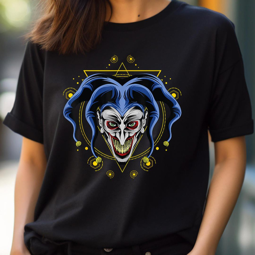 Mad Evil Clown Psycho Scary Joker Jester Gift For Lovers Fun PNG, Joker PNG, The Duck Digital Png Files.jpg