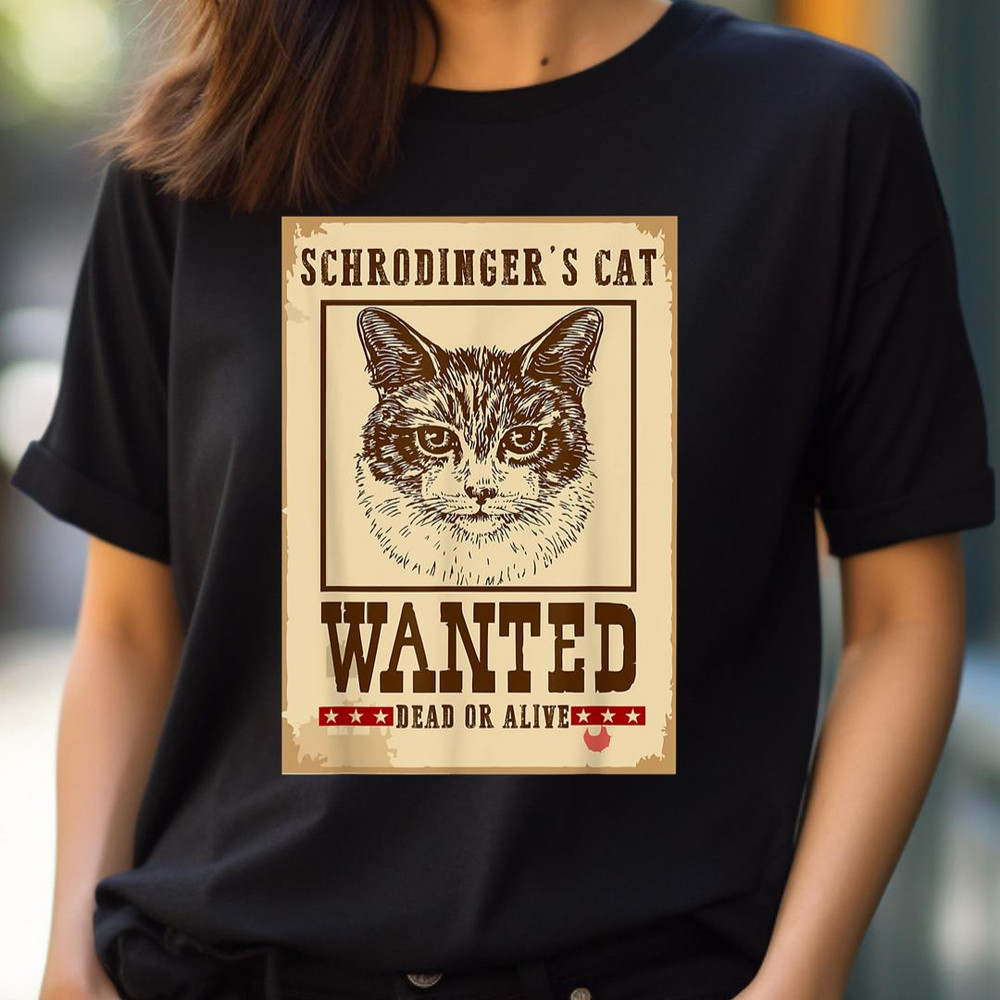 Schrodinger Cat Wanted Dead Or Alive Quantum Physics Science PNG, Joker PNG, The Duck Digital Png Files.jpg