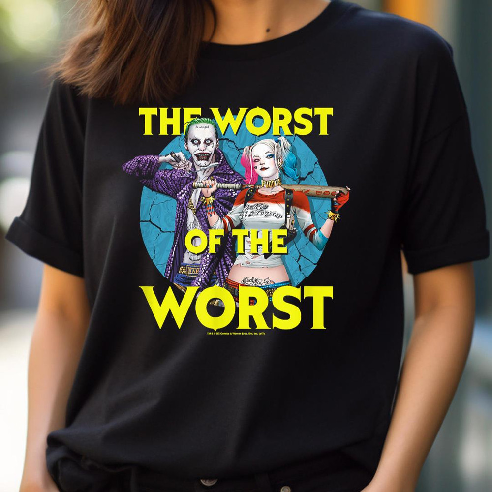 Suicide Squad Harley Quinn & Joker Worst Pair PNG, Joker PNG, The Duck Digital Png Files.jpg
