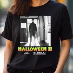 halloween 2 michael myers doorway portrait poster png, michael myers png, friday the 13 th digital png files