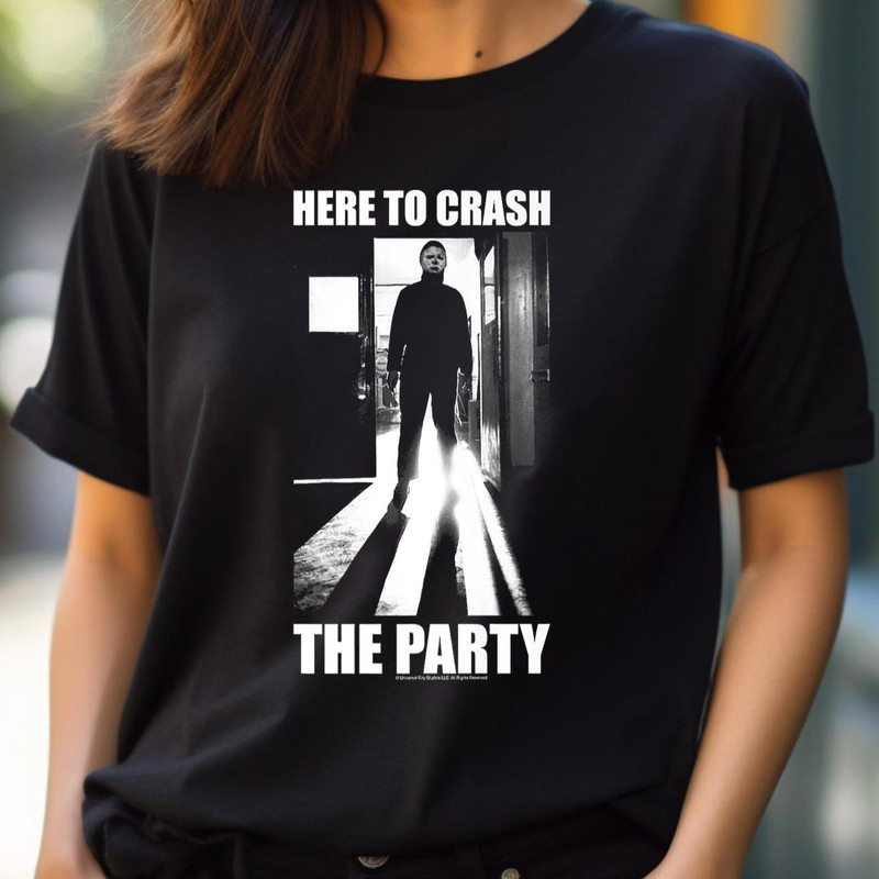 Halloween Michael Myers Here To Crash The Party Premium PNG, Michael Myers PNG, Friday The 13 Th Digital Png Files.jpg