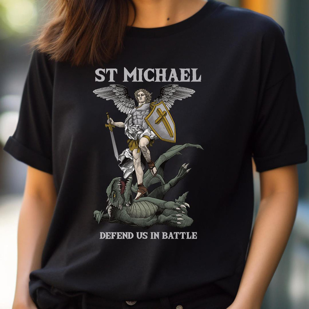 Saint Michael The Archangel Defend Us In Battle Premium PNG, Michael Myers PNG, Friday The 13 Th Digital Png Files.jpg