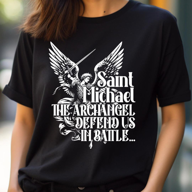 Saint Michael The Archangel Prayer Catholic Traditional Premium PNG, Michael Myers PNG, Friday The 13 Th Digital Png Files.jpg