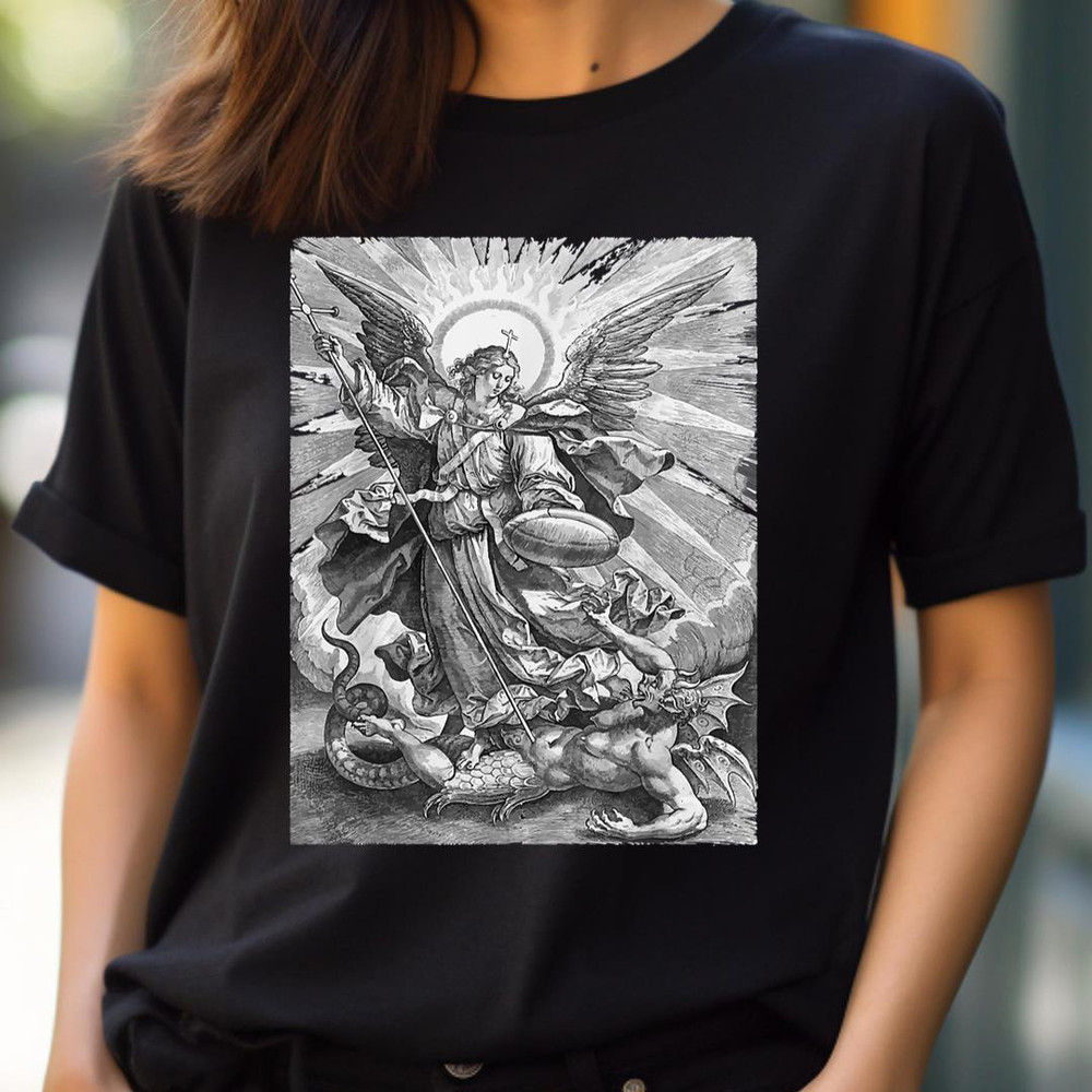 St Saint Michael The Archangel Catholic Angel Warrior PNG, Michael Myers PNG, Friday The 13 Th Digital Png Files.jpg