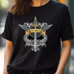 sword of saint michael the archangel catholic men premium png, michael myers png, friday the 13 th digital png files