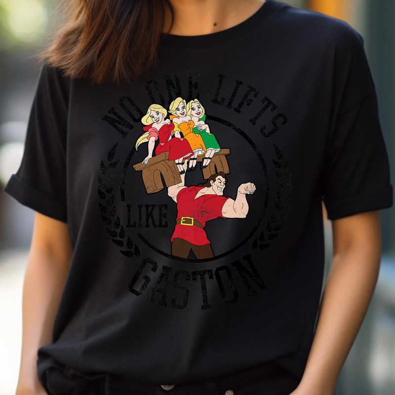 Disney Beauty And The Beast No One Lifts Like Gaston Badge Premium PNG, Cinderella PNG, Cinderella Castle Digital Png Files.jpg