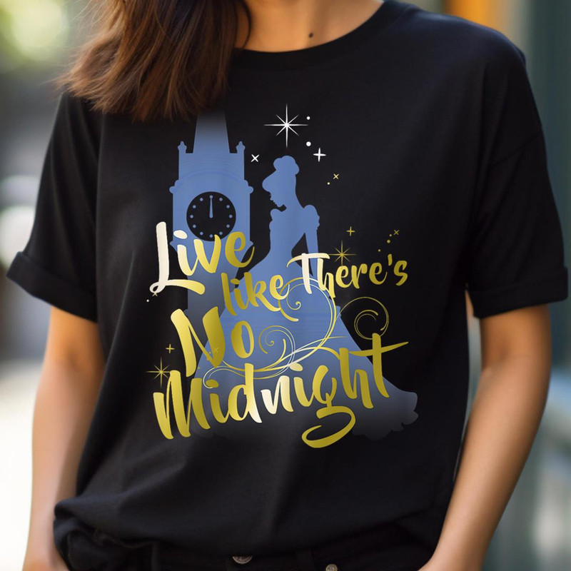 Disney Cinderella There'S No Midnight Graphic PNG, Cinderella PNG, Cinderella Castle Digital Png Files.jpg