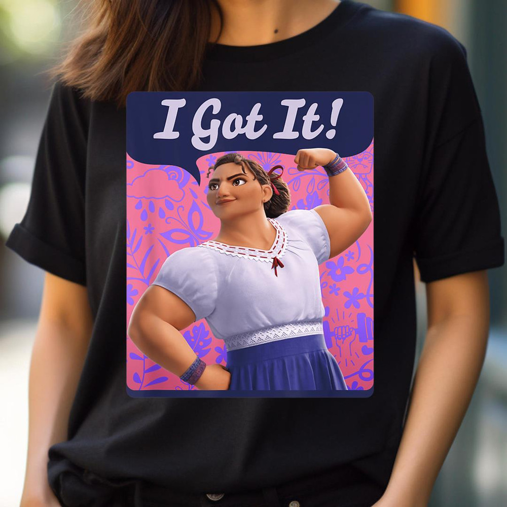 Disney Encanto Luisa I Got It Floral Poster PNG, Cinderella PNG, Cinderella Castle Digital Png Files.jpg