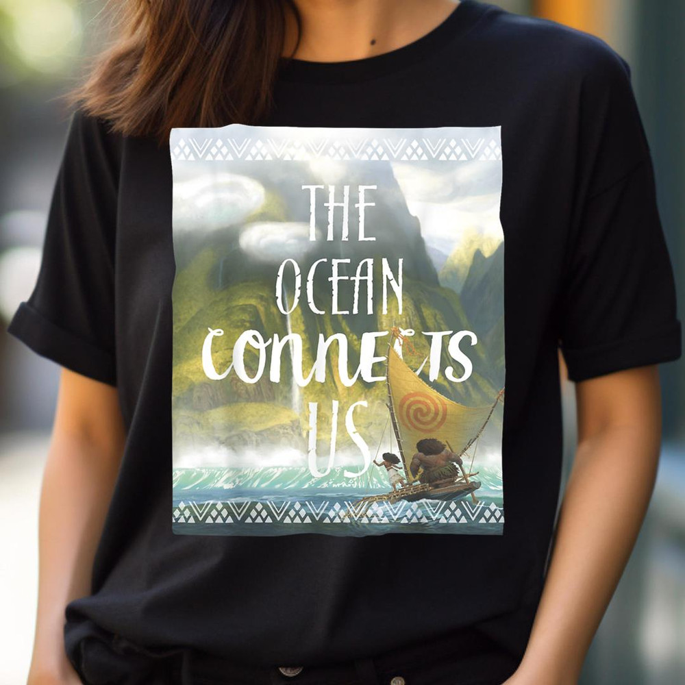 Disney Moana The Ocean Connects Us Tribal Graphic PNG, Cinderella PNG, Cinderella Castle Digital Png Files.jpg