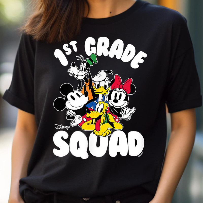 Disney - Mickey Minnie Donald Goofy Pluto 1St Grade Squad PNG, goofy PNG, goofy ahh Digital Png Files.jpg