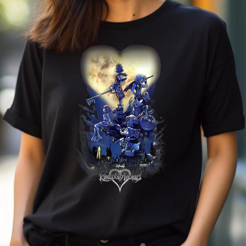 Disney Kingdom Hearts Group Shot Logo PNG, goofy PNG, goofy ahh Digital Png Files.jpg