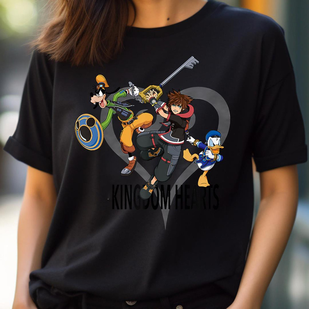 Disney Kingdom Hearts Iii Sora Donald And Goofy PNG, goofy PNG, goofy ahh Digital Png Files.jpg