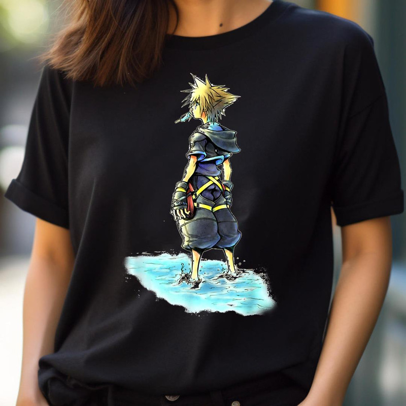 Disney Kingdom Hearts Sora Sea Salt Ice Cream Sketch PNG, goofy PNG, goofy ahh Digital Png Files.jpg