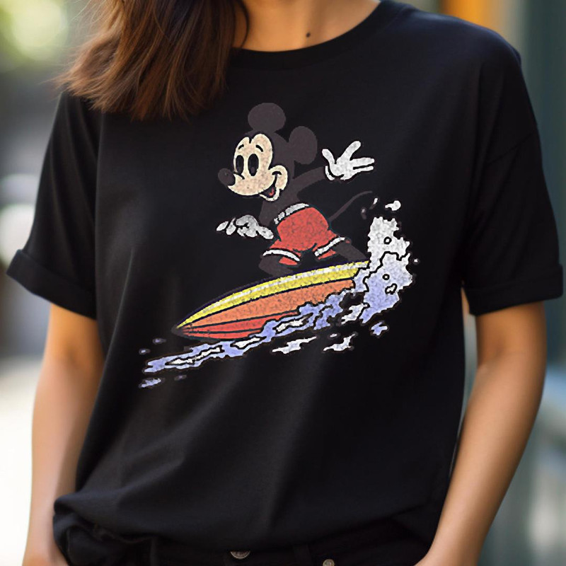 Disney Mickey & Friends Surfing Mickey Left Chest PNG, goofy PNG, goofy ahh Digital Png Files.jpg
