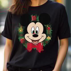 disney mickey and friends christmas mickey wreath png, goofy png, goofy ahh digital png files