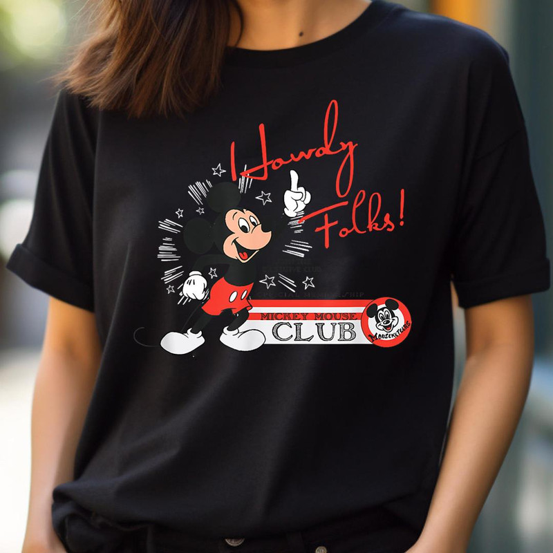 Disney Mickey And Friends Howdy Folks Mickey Mouse Club PNG, goofy PNG, goofy ahh Digital Png Files.jpg