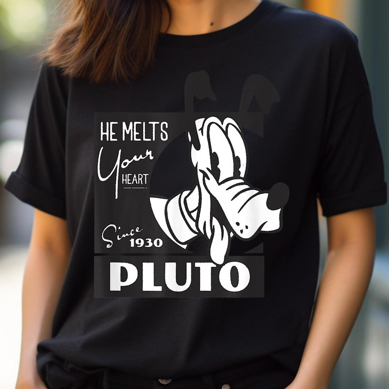 Disney Mickey And Friends Pluto He Melts Your Heart Poster PNG, goofy PNG, goofy ahh Digital Png Files.jpg