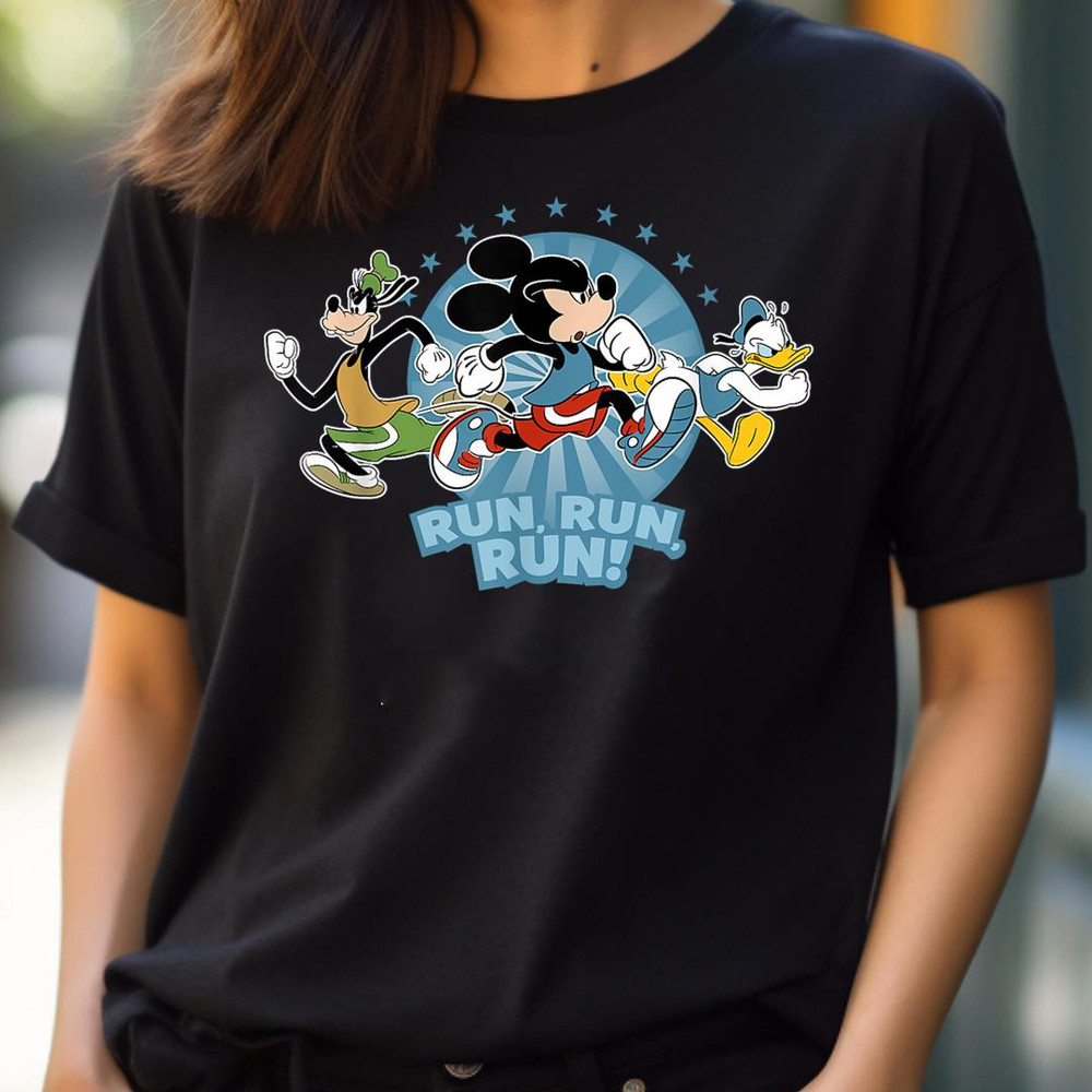 Disney Mickey Goofy And Donald Run Run Run! Marathon Running PNG, goofy PNG, goofy ahh Digital Png Files.jpg