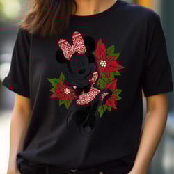 disney minnie mouse holiday floral christmas portrait png, goofy png, goofy ahh digital png files